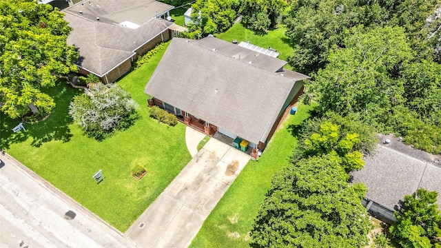 2706 Meadow Ln, La Marque, TX 77568 - view from above of property
