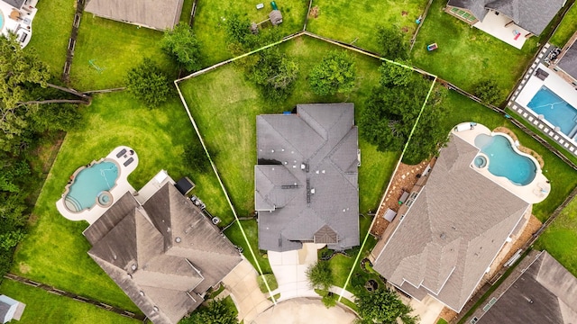 31218 Redwood Manor Ct, Spring, TX 77386 - aerial view of property's location featuring property boundaries highlighted