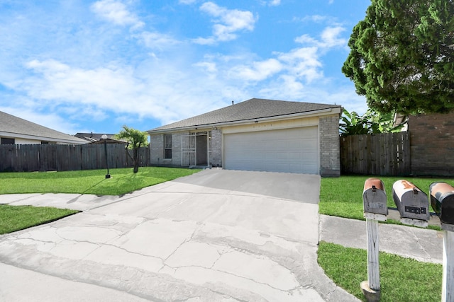 6643 Briar Glade Dr, Houston, TX 77072 - ranch-style home featuring driveway, an attached garage, and brick siding