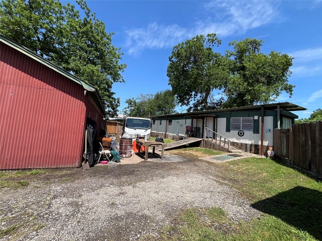 16305 De Zavalla Rd, Channelview, TX 77530 - rear view of property