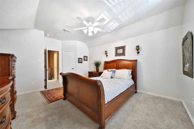 23815 Enchanted Xing, Katy, TX 77494 - bedroom featuring light colored carpet and a ceiling fan