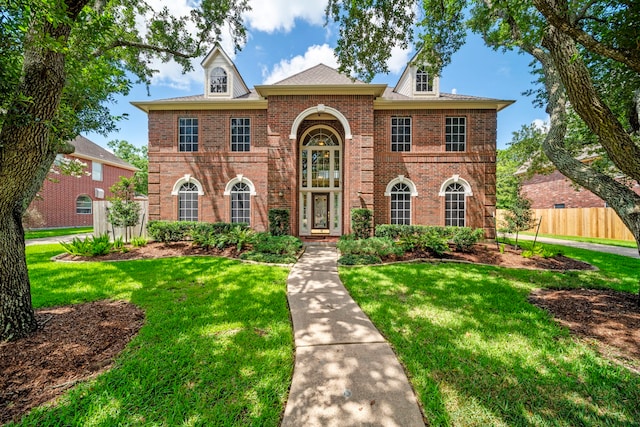 1808 Brookside Dr, Friendswood, TX 77546 - view of front of home featuring brick siding