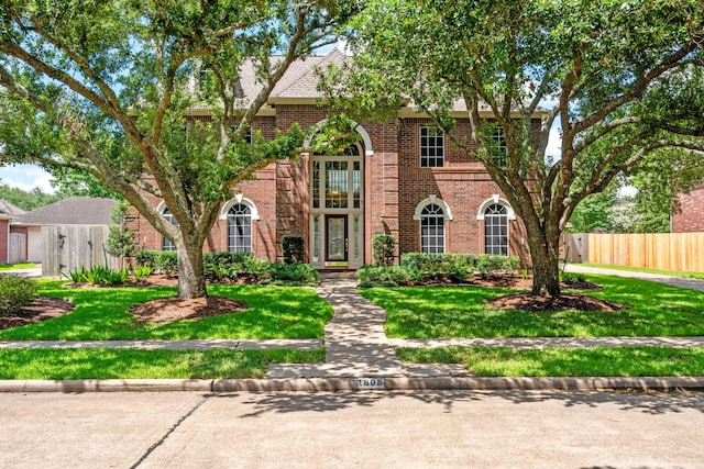 1808 Brookside Dr, Friendswood, TX 77546 - view of front of house with brick siding