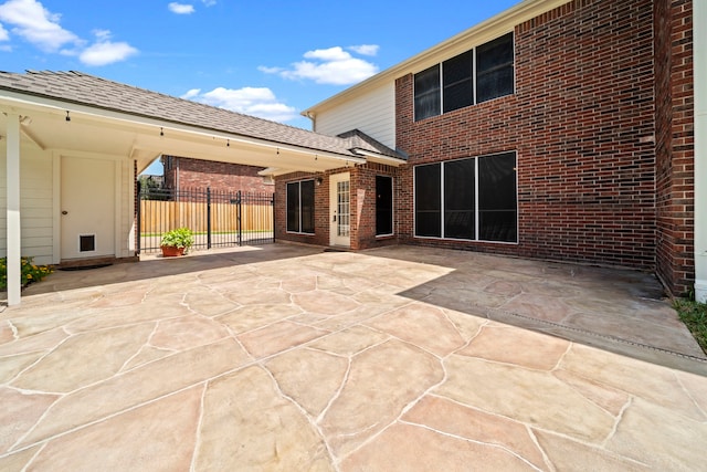 1808 Brookside Dr, Friendswood, TX 77546 - view of patio