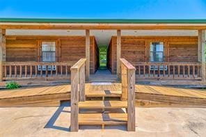 2884 W Fm 1988, Livingston, TX 77351 - property entrance featuring covered porch