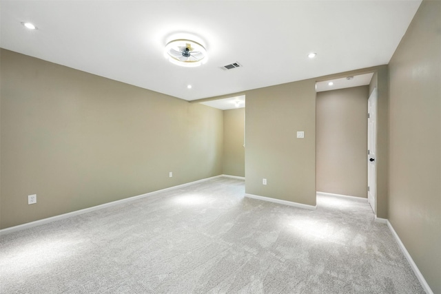 11726 Gardenglen Dr, Houston, TX 77070 - empty room featuring light colored carpet and recessed lighting