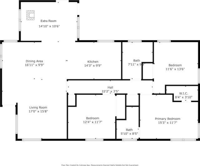 5411 Meadow Creek Ln, Houston, TX 77017 - view of floor plan / room layout