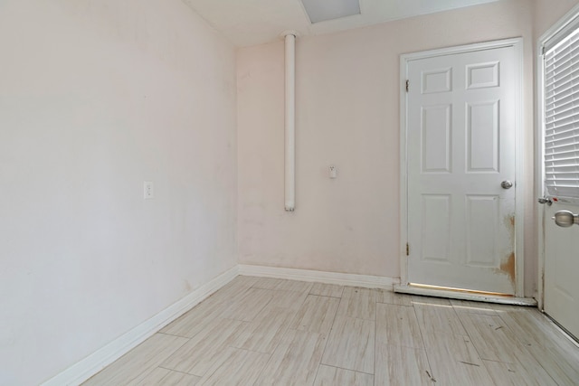 8631 Alcott Dr, Houston, TX 77080 - spare room with baseboards and wood finished floors