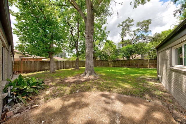 8822 Rowan Ln, Houston, TX 77036 - fenced backyard with a patio