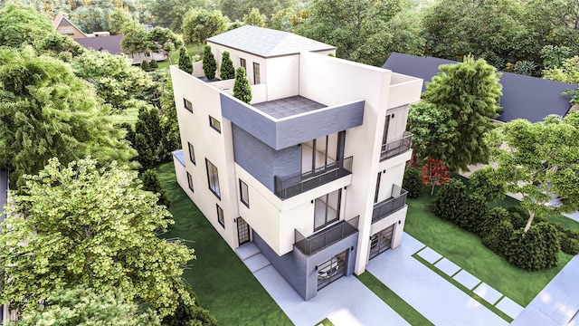 310 Hogan St, Houston, TX 77009 - drone / aerial view of a tree filled landscape