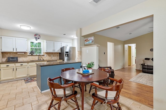 4205 Wade Rd, Brookshire, TX 77423 - dining room with vaulted ceiling