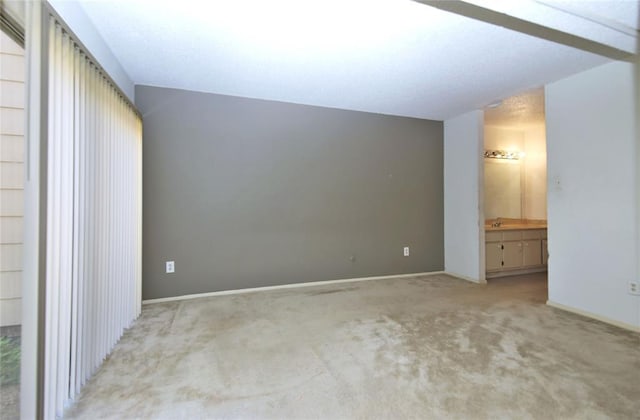 13002 Leader Unit 906, Houston, TX 77072 - unfurnished bedroom with light carpet and ensuite bathroom