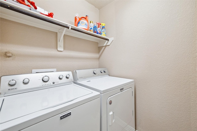 8234 Nagy Hill St, Spring, TX 77379 - laundry area with washing machine and clothes dryer