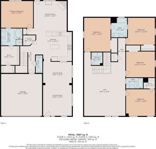 8234 Nagy Hill St, Spring, TX 77379 - view of home floor plan