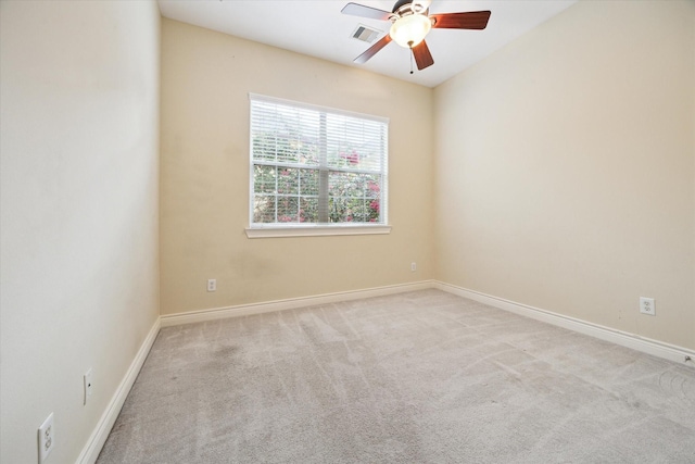 9007 Harbor Hills Dr, Houston, TX 77054 - carpeted spare room with a ceiling fan and baseboards