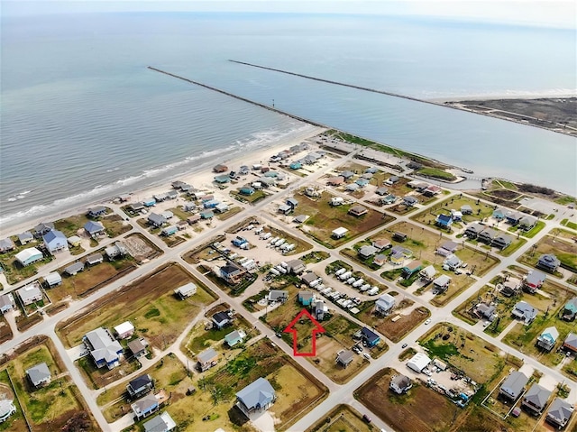 323 Texas St, Freeport, TX 77541 - drone / aerial view of expansive beach