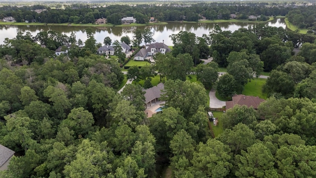 3207 W Benders Landing Blvd, Spring, TX 77386 - aerial view of property and surrounding area featuring a nearby body of water