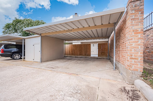 14666 Perthshire Rd Unit F, Houston, TX 77079 - view of covered parking lot