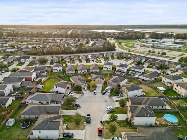 12715 Lilac Stone Ct, Houston, TX 77044 - aerial view of property and surrounding area featuring nearby suburban area