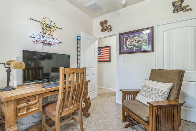 12602 Browning Dr, Montgomery, TX 77356 - view of carpeted home office