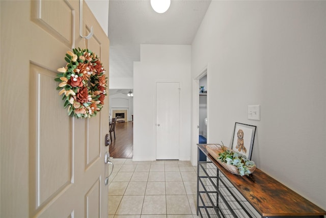 1111 Cypress Ln, Dayton, TX 77535 - entrance foyer with light tile patterned floors