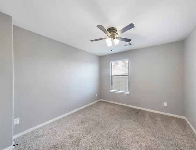 20015 Flax Flower Dr, Richmond, TX 77407 - spare room featuring carpet floors and a ceiling fan