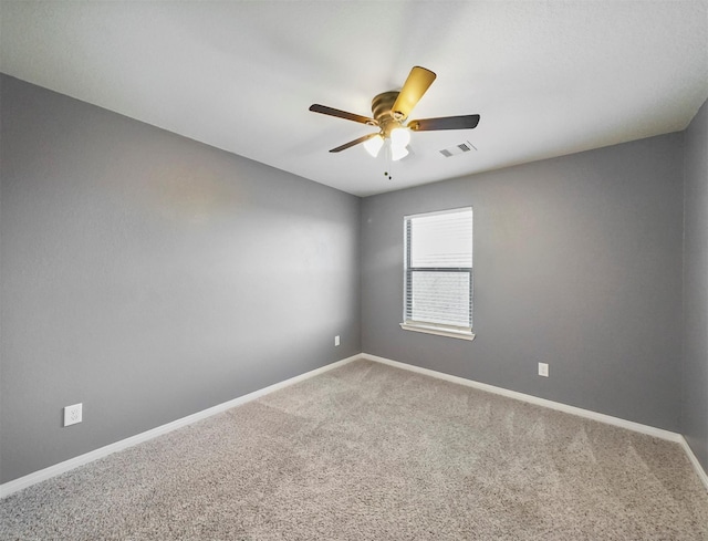20015 Flax Flower Dr, Richmond, TX 77407 - carpeted spare room with ceiling fan and baseboards