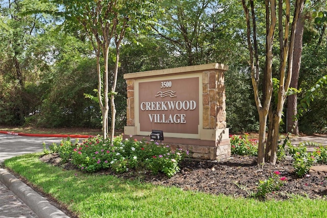 3500 Tangle Brush Dr Unit 1, The Woodlands, TX 77381 - view of community / neighborhood sign