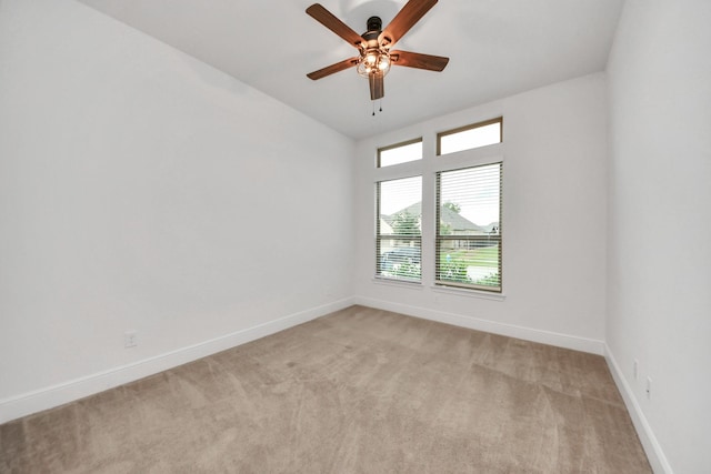 14807 Providence Manor Way, Cypress, TX 77429 - spare room featuring light carpet and a ceiling fan