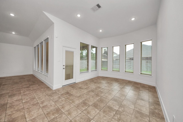 14807 Providence Manor Way, Cypress, TX 77429 - unfurnished room featuring light tile patterned flooring and recessed lighting
