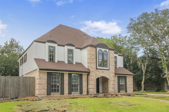 15102 Torry Pines Rd, Houston, TX 77062 - view of front of property featuring a shingled roof and brick siding