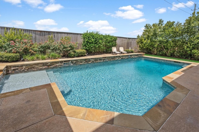 12919 Arlington Meadows Ln, Tomball, TX 77377 - view of pool with a fenced backyard and a patio