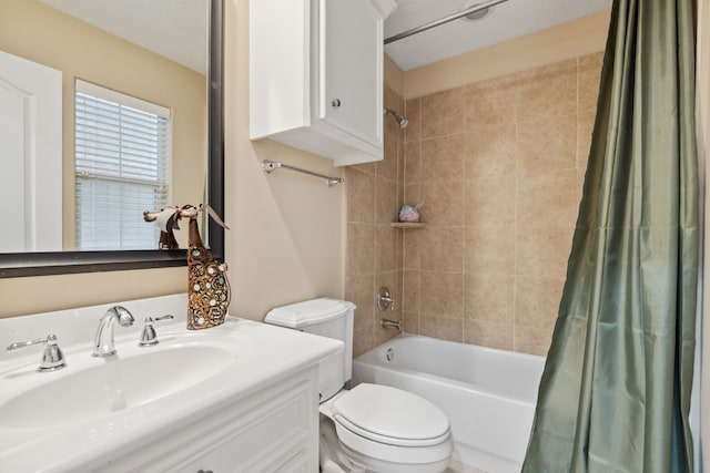 5706 Blossom St, Houston, TX 77007 - full bathroom featuring shower / bath combo and vanity