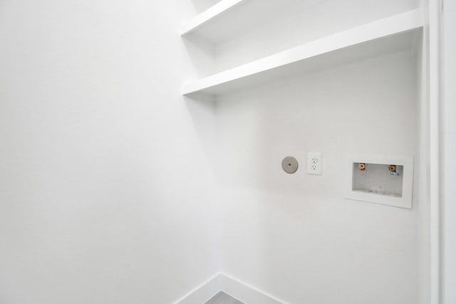 4802 Elysian St Unit C, Houston, TX 77009 - laundry room with washer hookup and baseboards