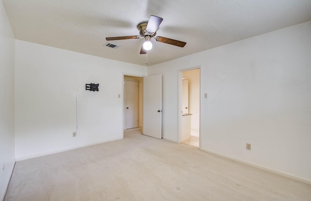 3623 Beech Hill Dr, Spring, TX 77388 - spare room featuring light carpet and ceiling fan