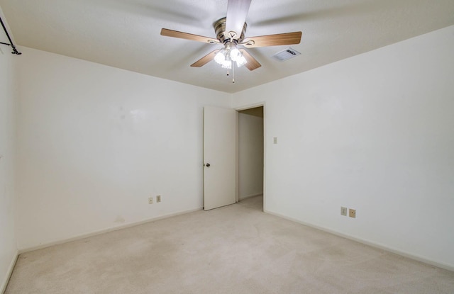 3623 Beech Hill Dr, Spring, TX 77388 - empty room with light carpet and ceiling fan