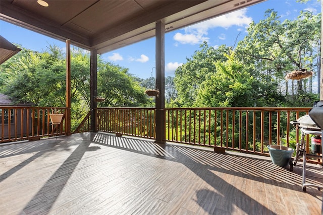 1207 Marigold Ln, Longview, TX 75604 - view of wooden deck