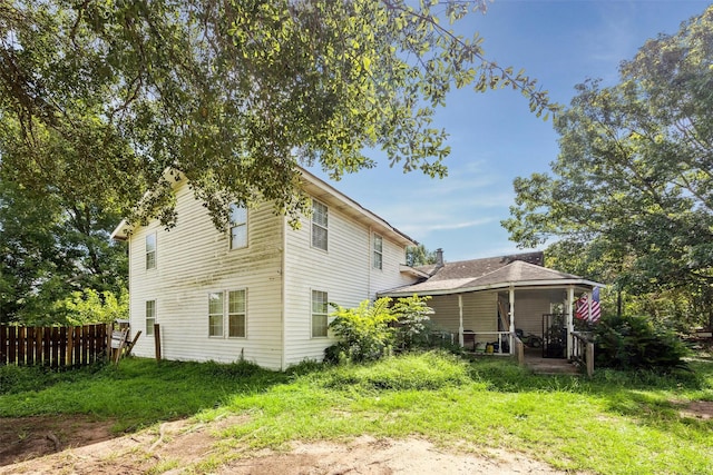 31730 Waller Tomball Rd, Waller, TX 77484 - rear view of house with a porch