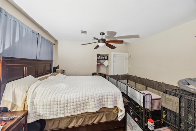 31730 Waller Tomball Rd, Waller, TX 77484 - bedroom with a ceiling fan