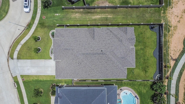 20519 Grazing Foal Ln, Tomball, TX 77377 - drone / aerial view of a pool