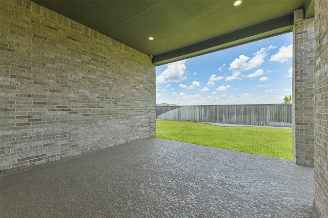 20519 Grazing Foal Ln, Tomball, TX 77377 - fenced backyard with a patio