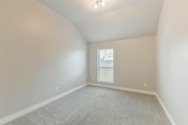20519 Grazing Foal Ln, Tomball, TX 77377 - spare room with light carpet and lofted ceiling