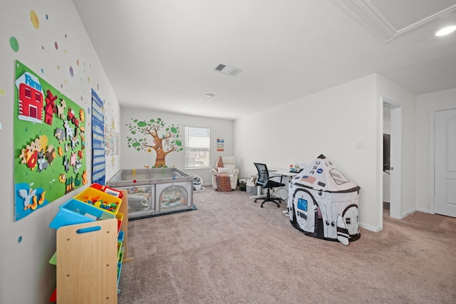 4807 Wellington Manor Ct, Katy, TX 77493 - recreation room featuring carpet flooring and baseboards