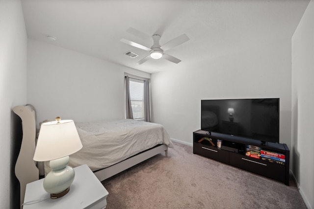 4807 Wellington Manor Ct, Katy, TX 77493 - bedroom with carpet flooring and ceiling fan