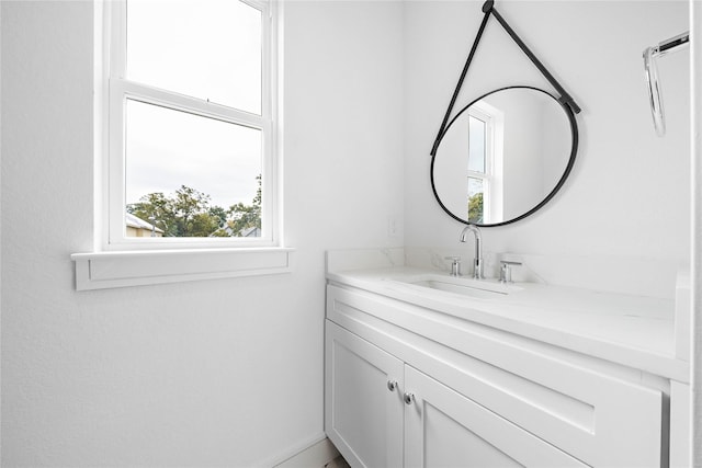 1011 E 28th St, Houston, TX 77009 - bathroom with plenty of natural light and vanity