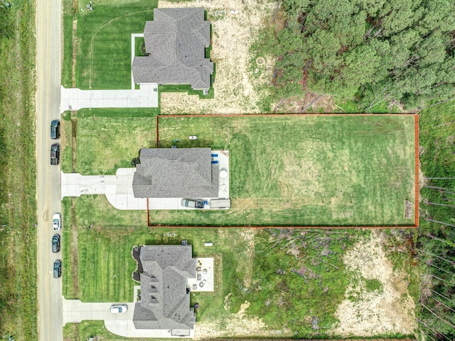 1563 Rd 66114, Dayton, TX 77535 - aerial view of property's location with property boundaries highlighted