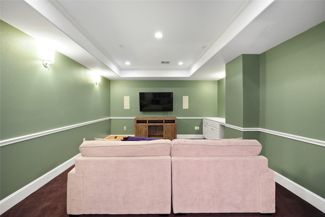 5523 Harvest Oak Landing Dr, Spring, TX 77386 - living area with recessed lighting and a raised ceiling