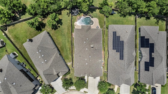 16711 Ramsay Cascades Dr, Humble, TX 77346 - drone / aerial view of a pool
