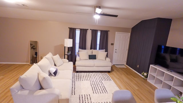 2926 Umiak Dr, Houston, TX 77045 - living room with light wood-type flooring and ceiling fan