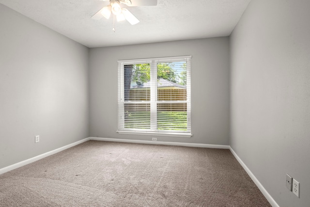 14902 Forest Lodge Dr, Houston, TX 77070 - empty room featuring ceiling fan and carpet